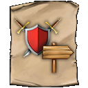 軍事通行権の拒否のアイコン