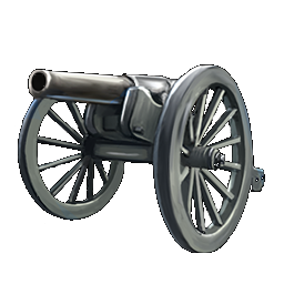 クルップ銃（大砲）のアイコン